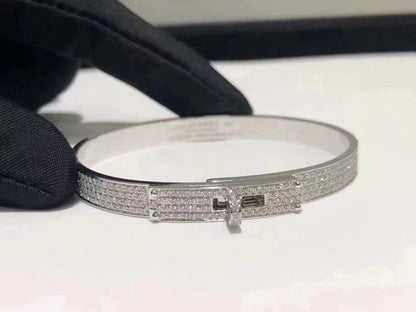 [Angela Jewellery]HM KELLY ARMBAND AUS SILBER MIT VOLLSTÄNDIGEM PAVE-DIAMANT