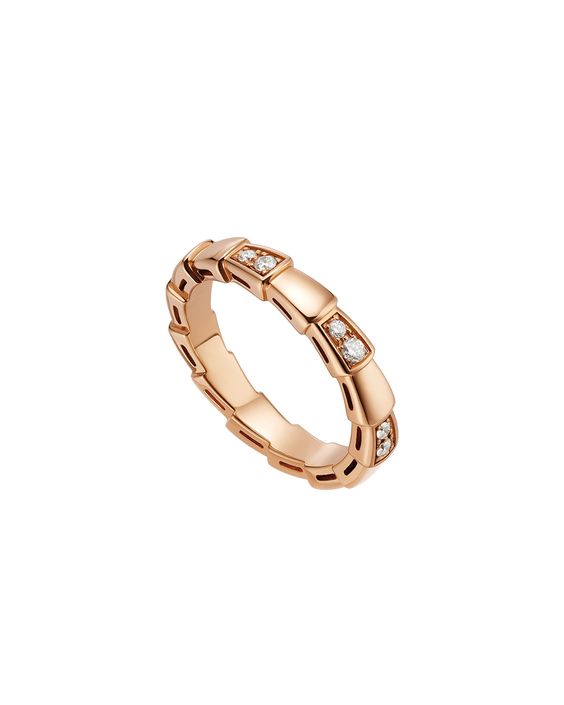 [Angela Jewellery]SERPENTI RING PINK GOLD  3MM