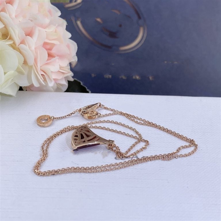 [Angela Schmuck]TRAUM HALSKETTE KARNEOL 1 DIAMANT