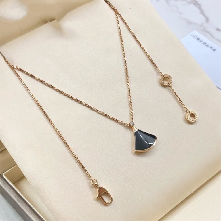 [Angela Schmuck]TRAUM HALSKETTE ONYX 1 DIAMANT