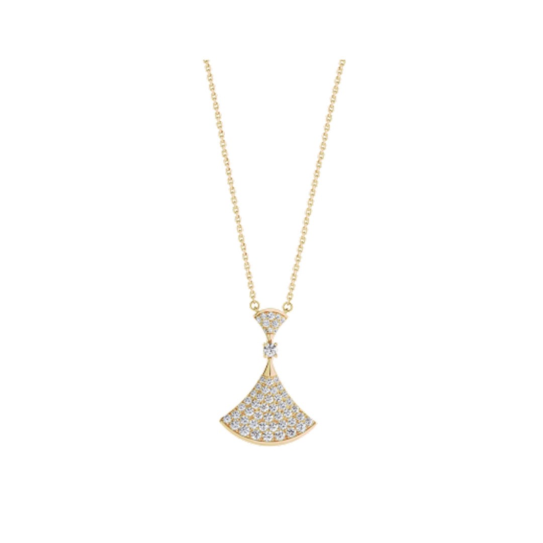 [Angela Schmuck]TRAUM HALSKETTE GOLD VOLLER DIAMANT