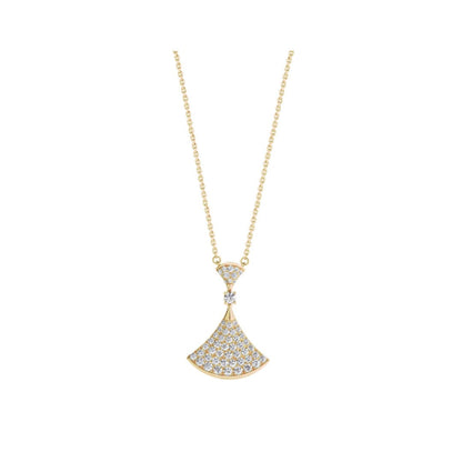 [Angela Schmuck]TRAUM HALSKETTE GOLD VOLLER DIAMANT