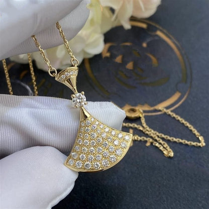 [Angela Schmuck]TRAUM HALSKETTE GOLD VOLLER DIAMANT