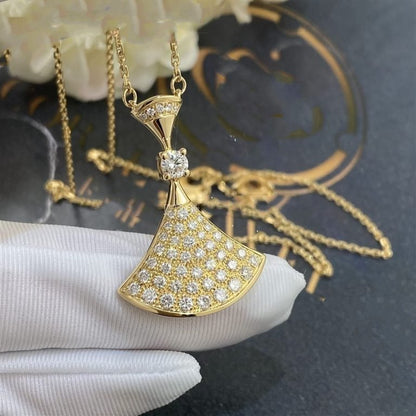 [Angela Schmuck]TRAUM HALSKETTE GOLD VOLLER DIAMANT