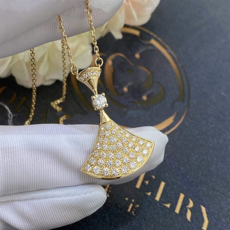 [Angela Schmuck]TRAUM HALSKETTE GOLD VOLLER DIAMANT
