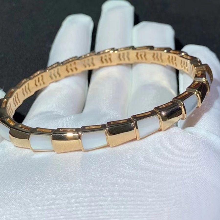[Angela Jewellery]SERPENTI ARMBAND ROSA GOLD MOP