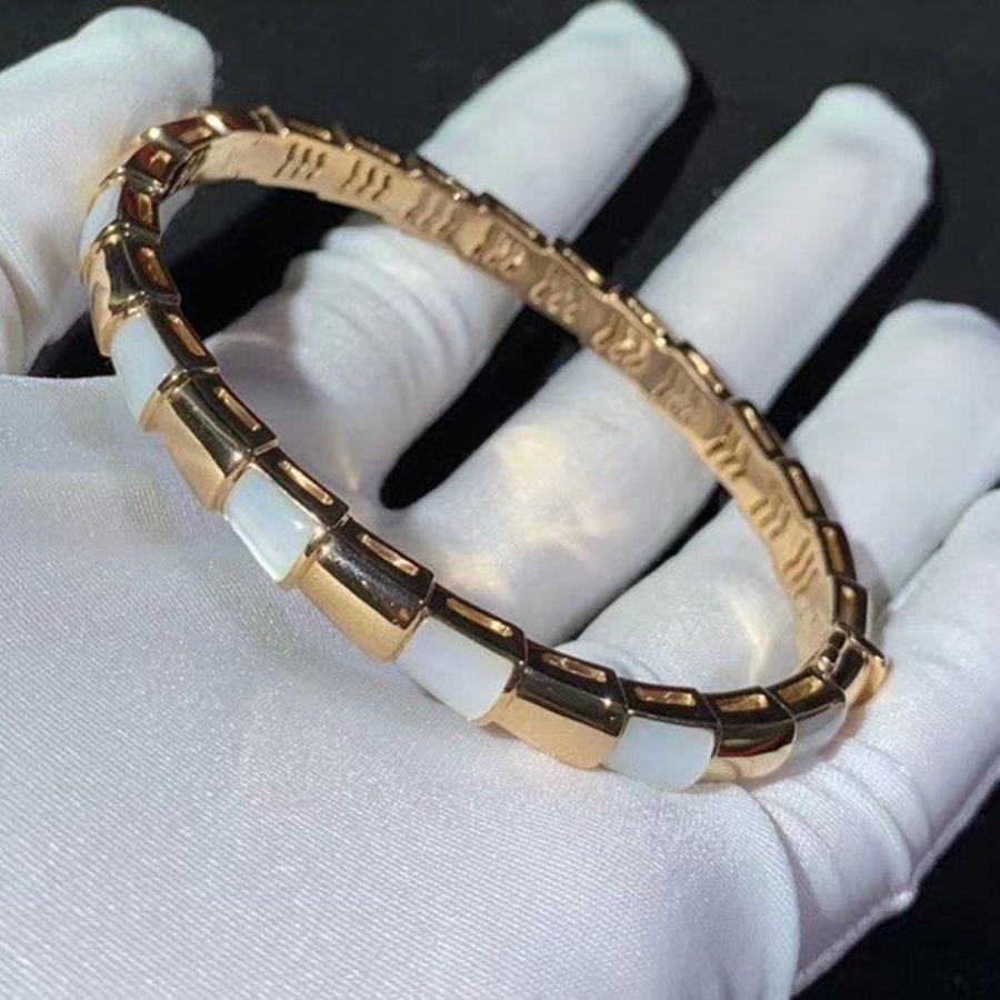 [Angela Jewellery]SERPENTI ARMBAND ROSA GOLD MOP