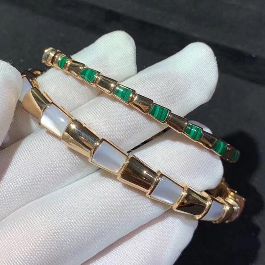 [Angela Jewellery]SERPENTI ARMBAND ROSA GOLD MOP