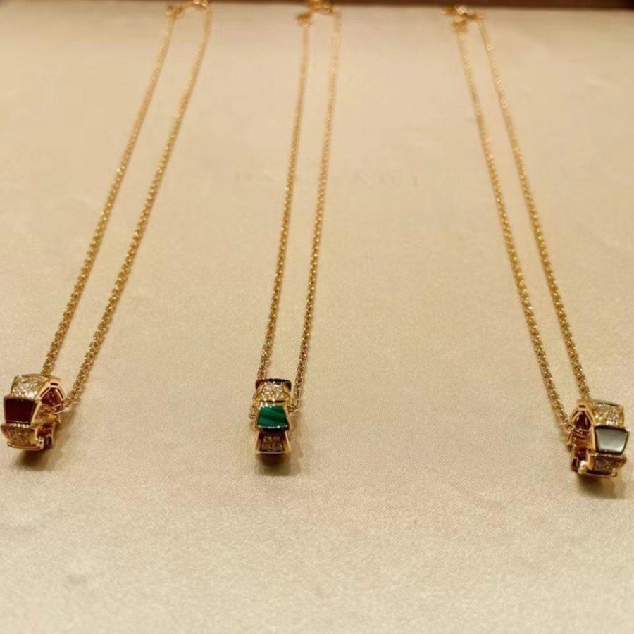 [Angela Schmuck]SERPENTI ANHÄNGER DIAMANT HALSKETTE