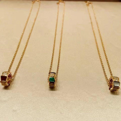 [Angela Schmuck]SERPENTI ANHÄNGER DIAMANT HALSKETTE