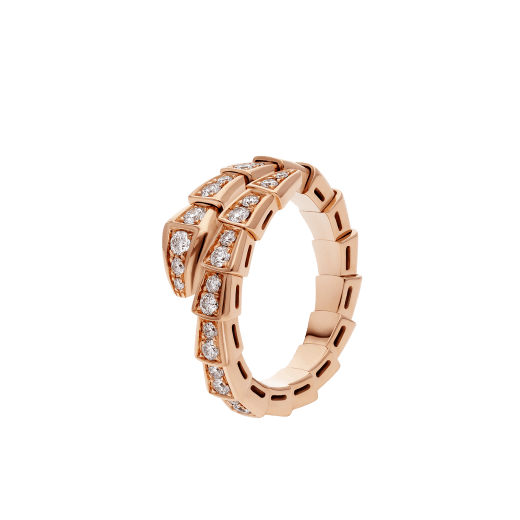 [Angela Jewellery]SERPENTI RING ROTGOLD DIAMANT 4MM