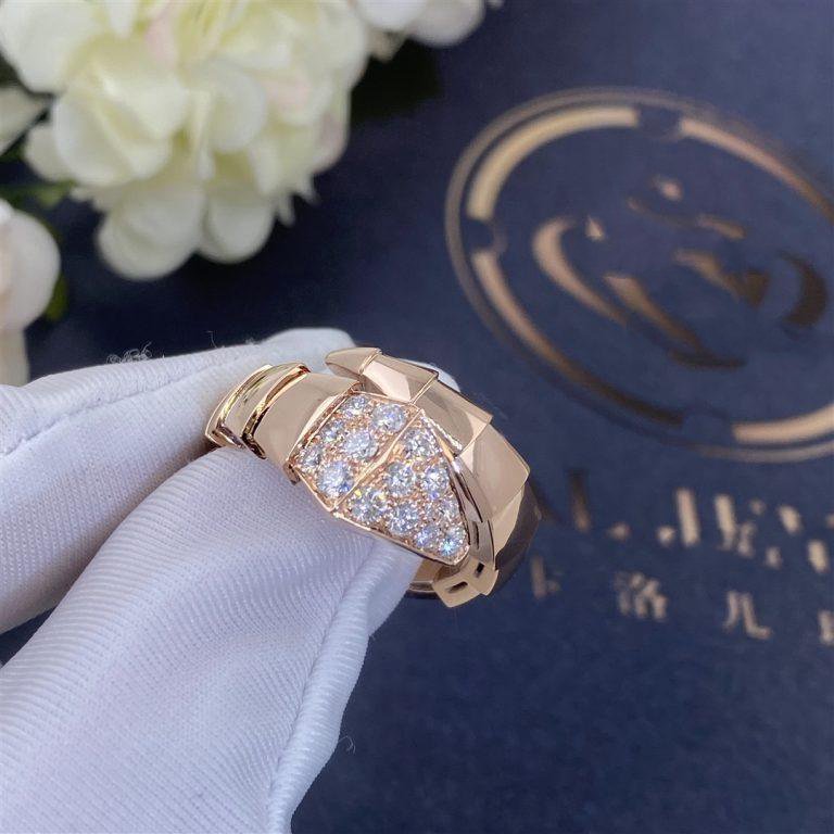 [Angela Schmuck]SERPENTI RING ROTGOLD DIAMANT
