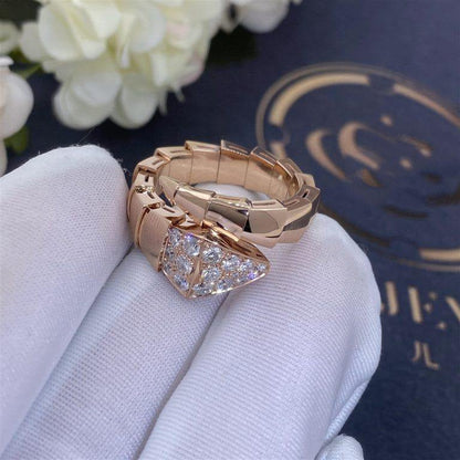 [Angela Schmuck]SERPENTI RING ROTGOLD DIAMANT