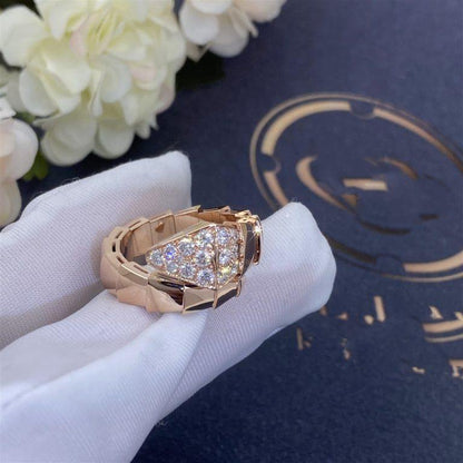 [Angela Schmuck]SERPENTI RING ROTGOLD DIAMANT