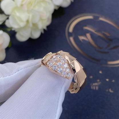 [Angela Schmuck]SERPENTI RING ROTGOLD DIAMANT