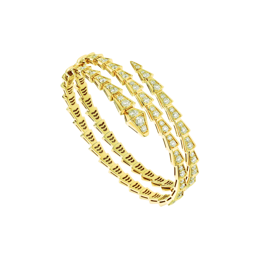 [Angela Jewellery]SERPENTI ARMBAND GOLD DIAMANT DOPPELREIHIG