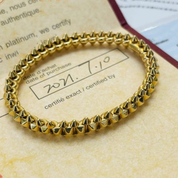 [Angela Schmuck]CLASH GOLD ARMBAND
