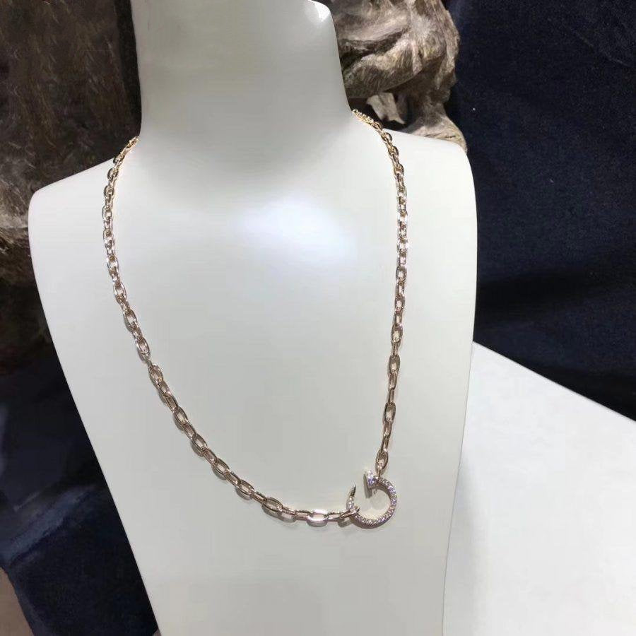 [アンジェラジュエリー]ジュステネックレス ダイヤモンド