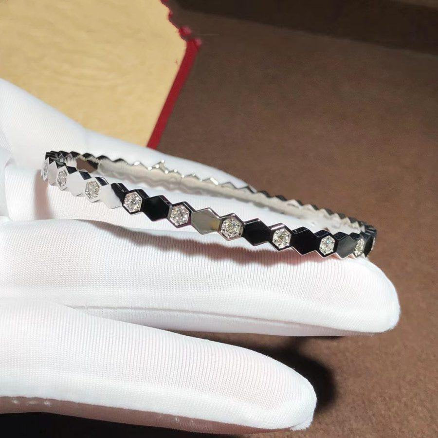 [Angela Schmuck] BEE LOVE SILBER DIAMANT ARMBAND