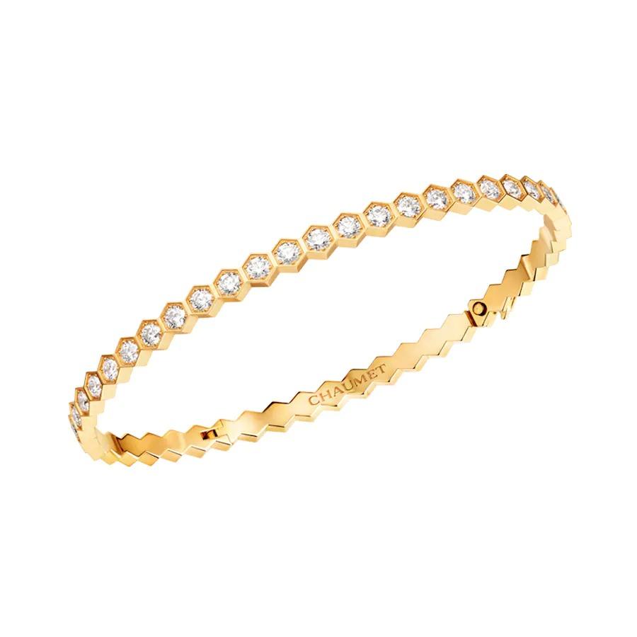 [Angela Schmuck] BEE LOVE GOLD ARMBAND VOLLER DIAMANT 