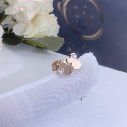 [Angela Schmuck] BEE LOVE ROSÉGOLD DIAMANT OHRRINGE