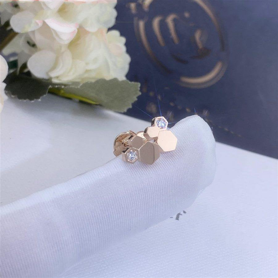 [Angela Schmuck] BEE LOVE ROSÉGOLD DIAMANT OHRRINGE