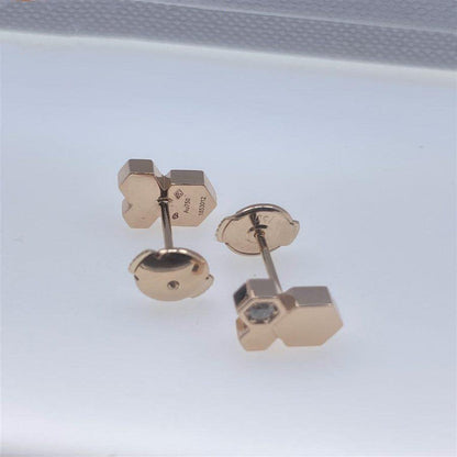 [Angela Schmuck] BEE LOVE ROSÉGOLD DIAMANT OHRRINGE