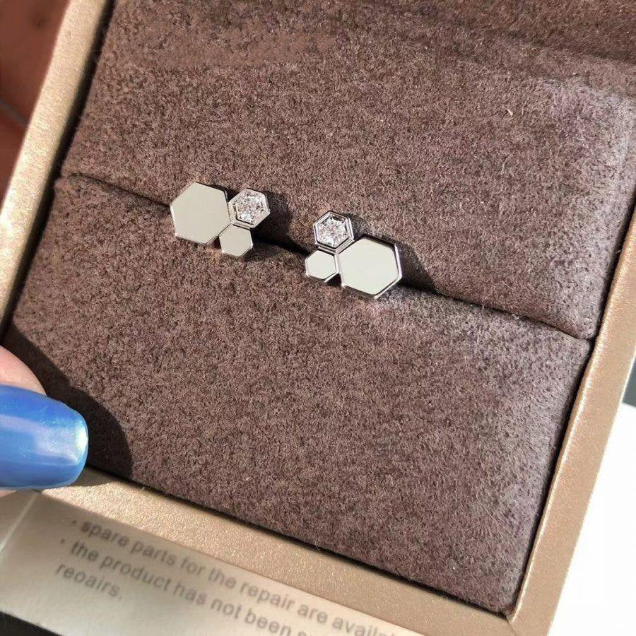 [Angela Schmuck] BEE LOVE SILBER DIAMANT OHRRINGE