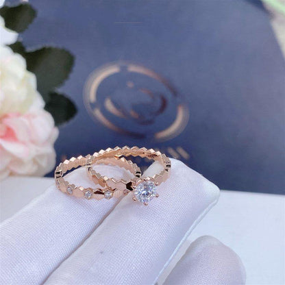 [Angela Schmuck] BIENENLIEBE RING ROTGOLD 1 DIAMANT
