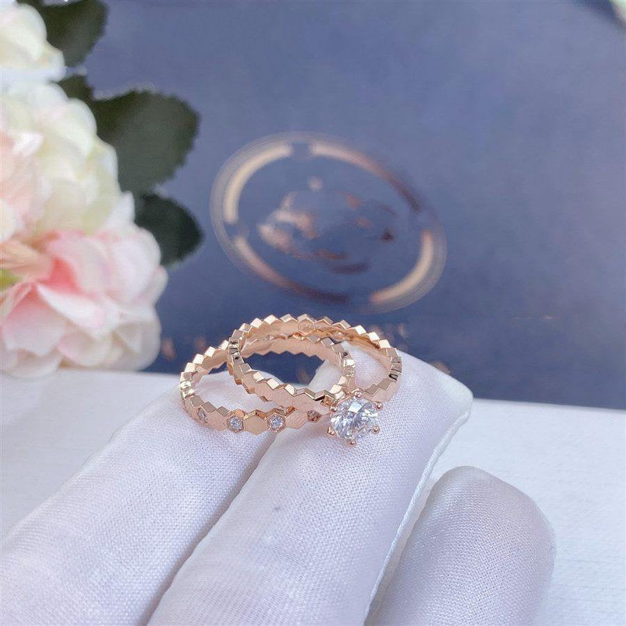 [Angela Schmuck] BIENENLIEBE RING ROSA GOLD DIAMANT