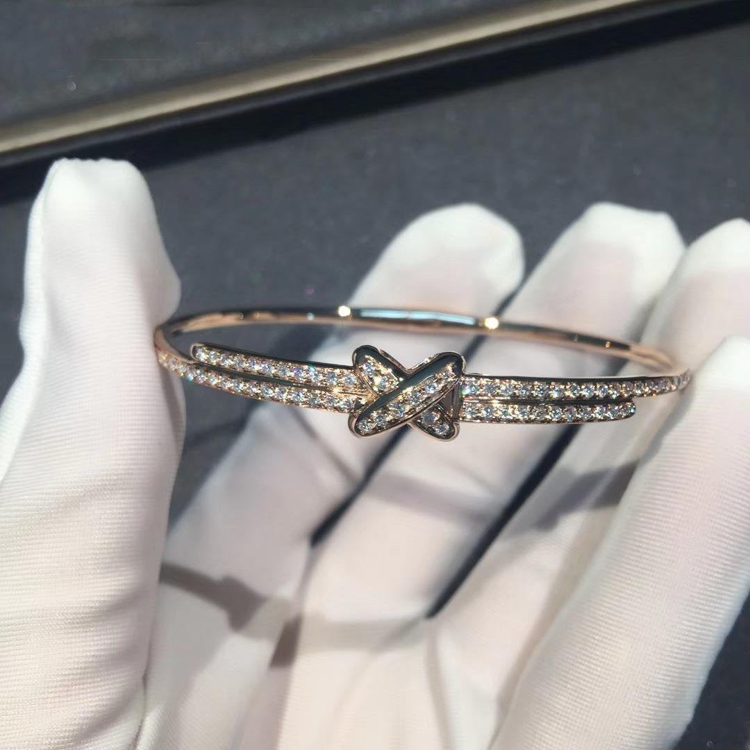 [Angela Jewellery]JEUX DE BRACELET DIAMANTEN ROTGOLD