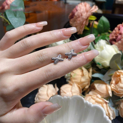 [Angela Jewellery]JEUX DE SILVER DIAMOND OHRRINGE