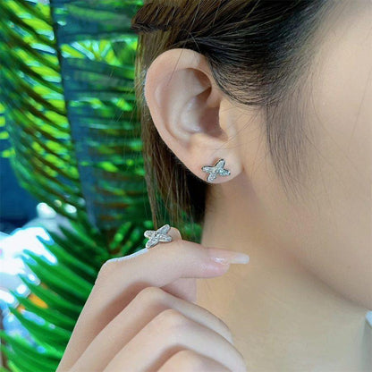 [Angela Jewellery]JEUX DE SILVER DIAMOND OHRRINGE
