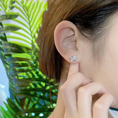 [Angela Jewellery]JEUX DE SILVER DIAMOND OHRRINGE