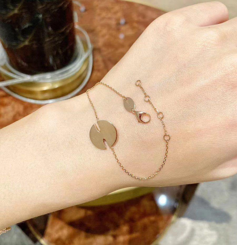 [Angela Jewellery]JEUX DE BRACELET MOP ROSÉGOLD DIAMANTEN