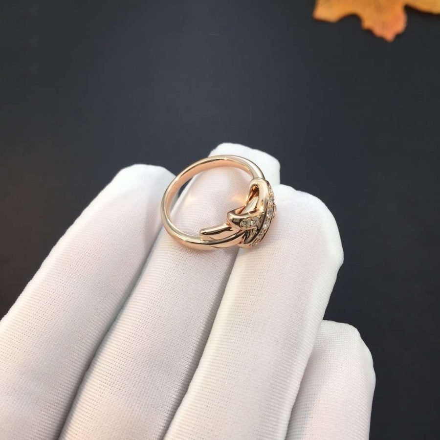 [Angela Jewellery]JEUX DE PINK GOLD DIAMANTRING
