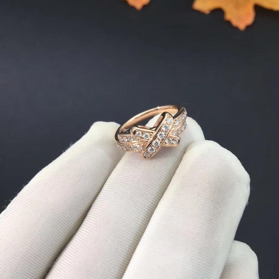 [Angela Jewellery]JEUX DE RING ROSA GOLD DIAMANT
