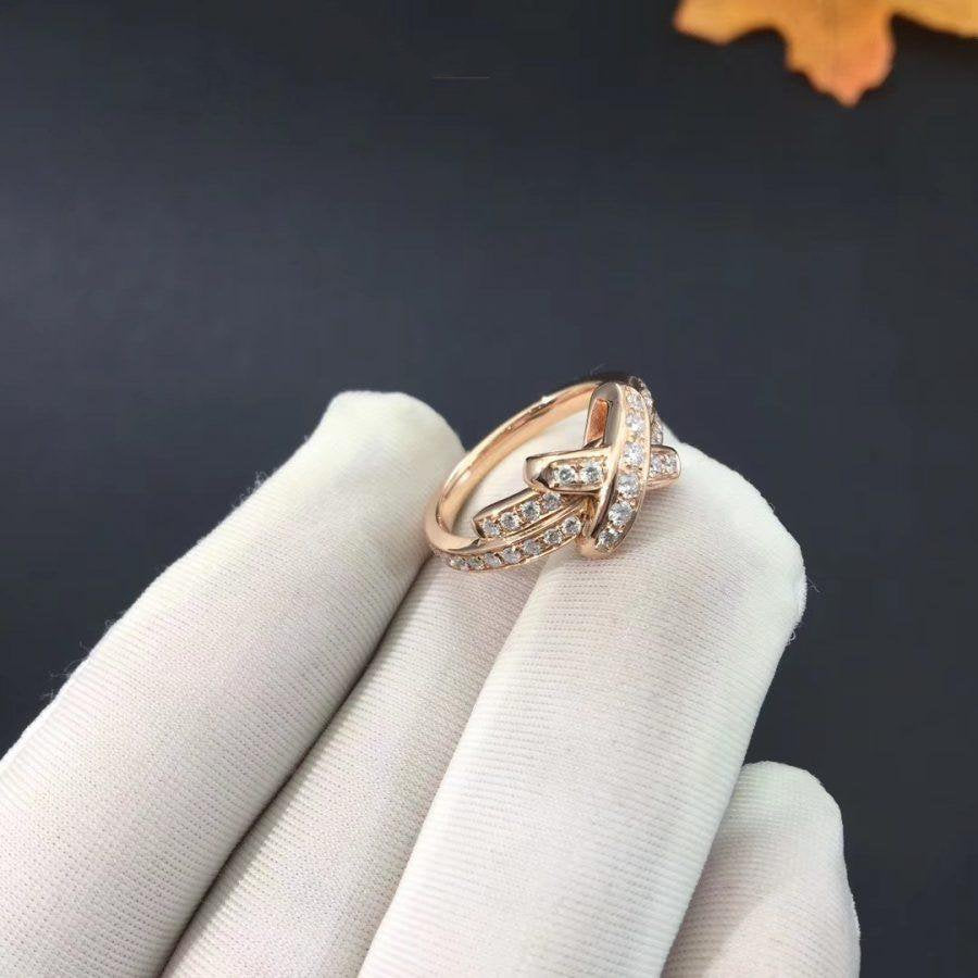 [Angela Jewellery]JEUX DE RING ROSA GOLD DIAMANT