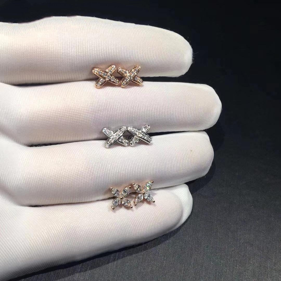 [Angela Jewellery]JEUX DE DIAMOND OHRRINGE