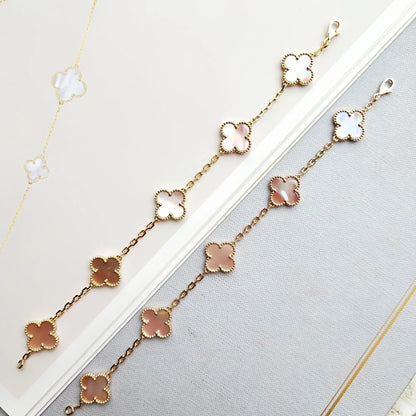 [Angela Schmuck]CLOVER 5 PINK MOP ARMBAND