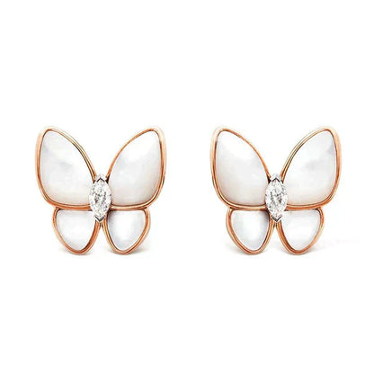 [Angela Schmuck] BUTTERFLY MOP DIAMOND OHRRINGE