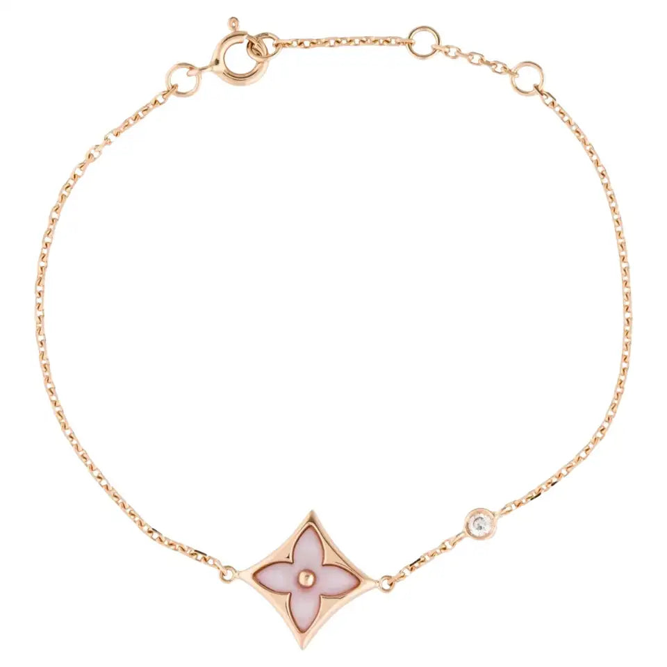 [Angela Jewellery]STAR 1 DIAMANT ROSGOLDARMBAND