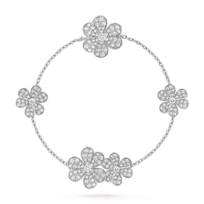 [Angela Schmuck]FRIVOLE SILBER 5 BLUMEN ARMBAND