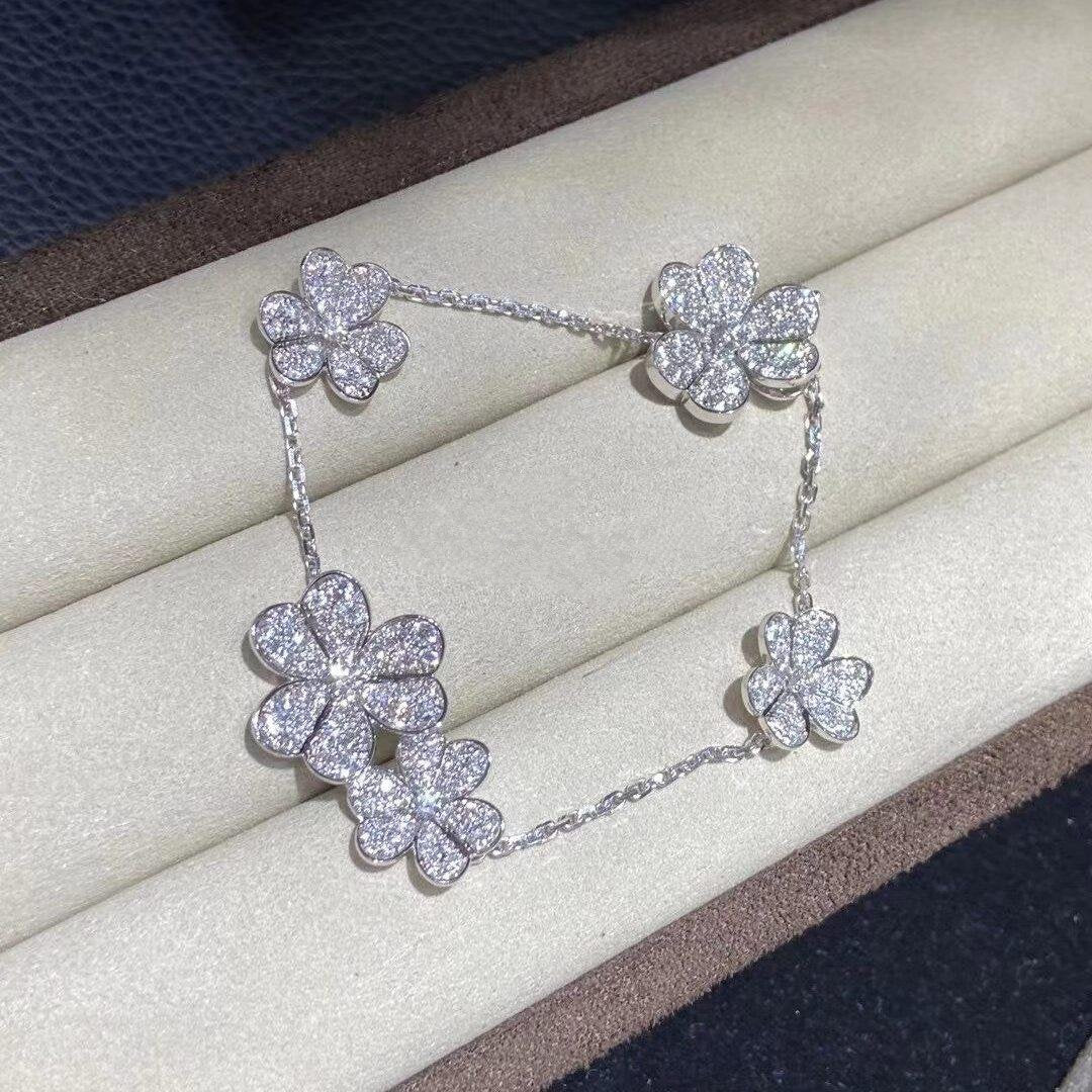 [Angela Schmuck]FRIVOLE SILBER 5 BLUMEN ARMBAND