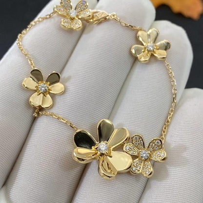 [Angela Schmuck]FRIVOLE GOLD 5 BLUMEN ARMBAND