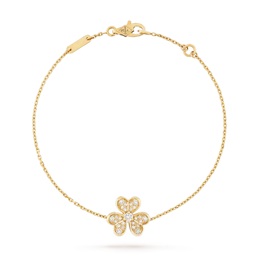 [Angela Schmuck]FRIVOLE GOLD BLUMEN DIAMANT ARMBAND