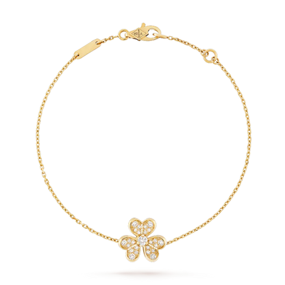[Angela Schmuck]FRIVOLE GOLD BLUMEN DIAMANT ARMBAND