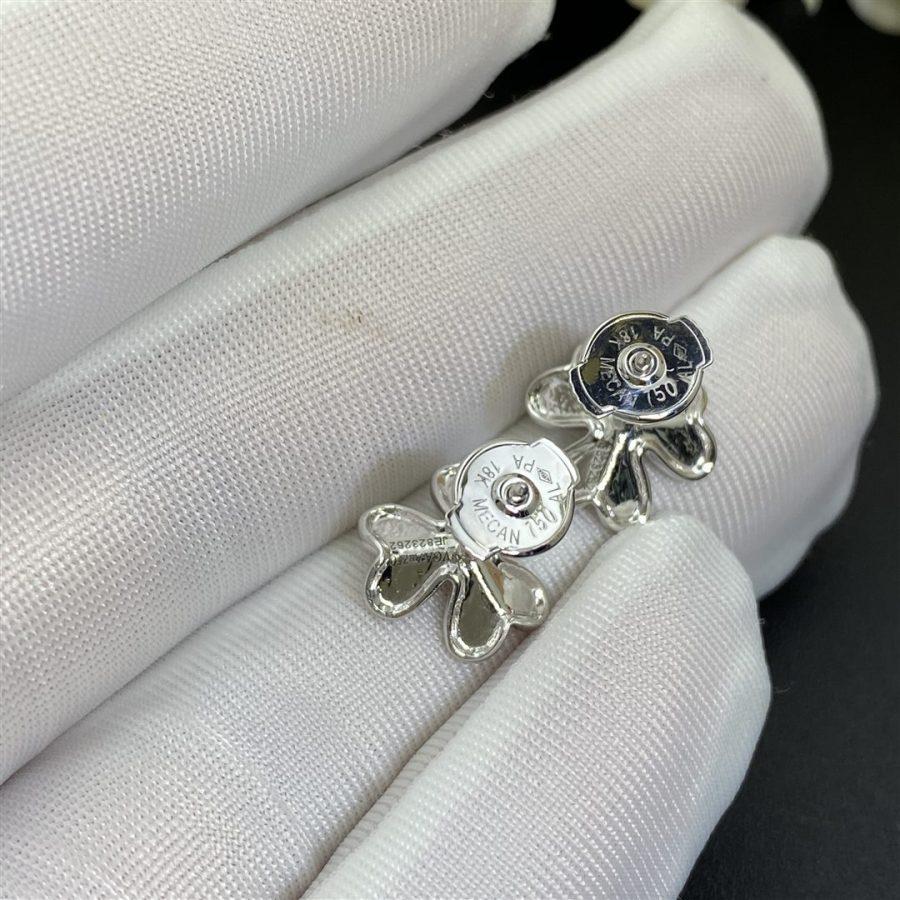 [Angela Schmuck]FRIVOLE MINI SILBERNE BLUMENOHRRINGE