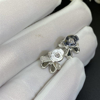 [Angela Schmuck]FRIVOLE MINI SILBERNE BLUMENOHRRINGE