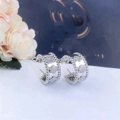 [Angela Schmuck]PERLEE DIAMANT OHRRINGE